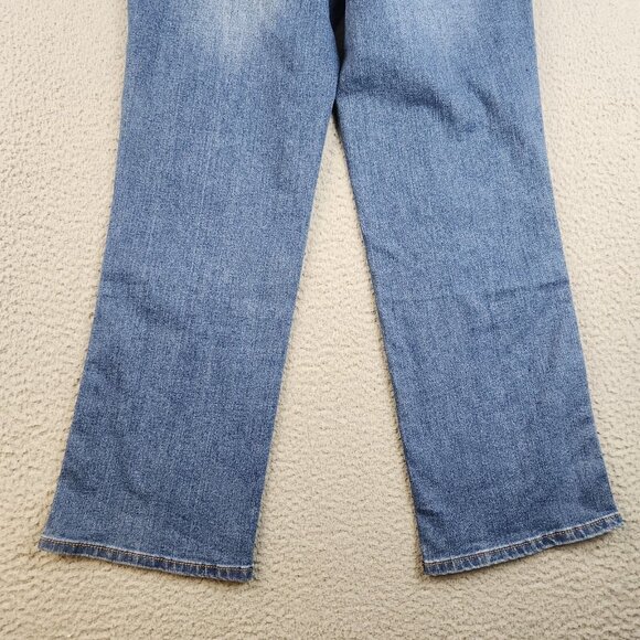 1822 Denim Jeans Women's 8P Blue Carpenter High Rise Stretch Denim Pants - Picture 13 of 15